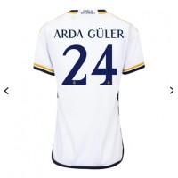 Real Madrid Arda Guler #24 Replica Home Shirt Ladies 2023-24 Short Sleeve
